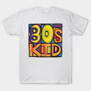 Happy Mondays 80s Kid Design T-Shirt